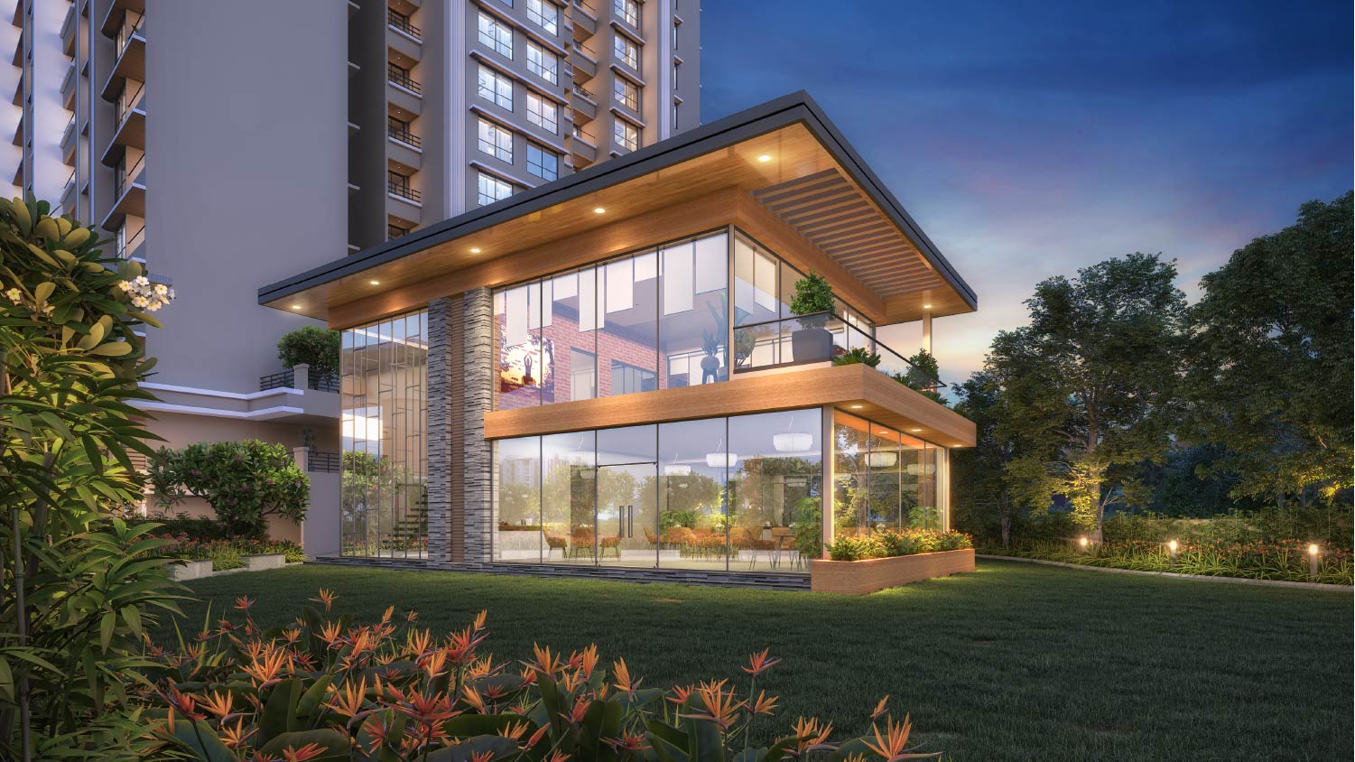 Luxury Apartment Building